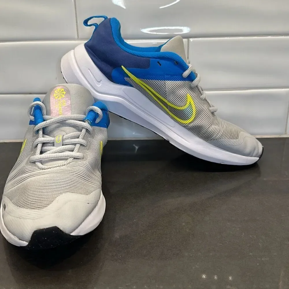 Nike Downshifter 12 Nn Gs- Grey/Blue